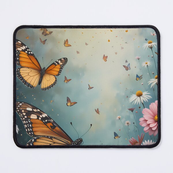Item preview, Nature Garden Dreams Magic Worlds Colors Butterflies Flowers designed and sold by ART ATTACK ZONE.
