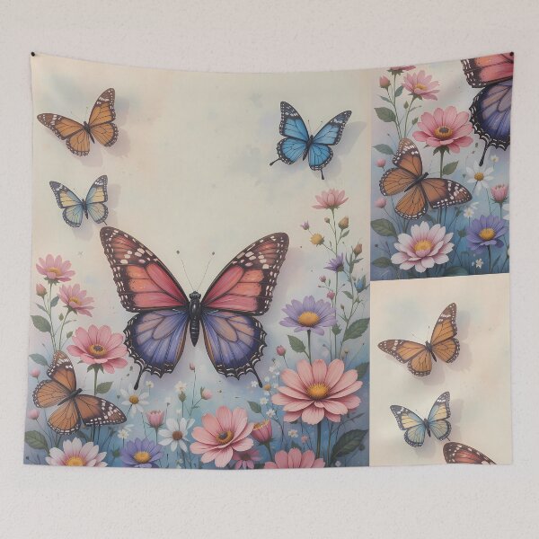 Item preview, Moon Garden Dreams Magic Worlds Colors Butterflies Flowers designed and sold by ART ATTACK ZONE.
