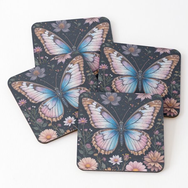 Item preview, Garden Dreams Magic Worlds Colors Butterflies Flowers designed and sold by ART ATTACK ZONE.
