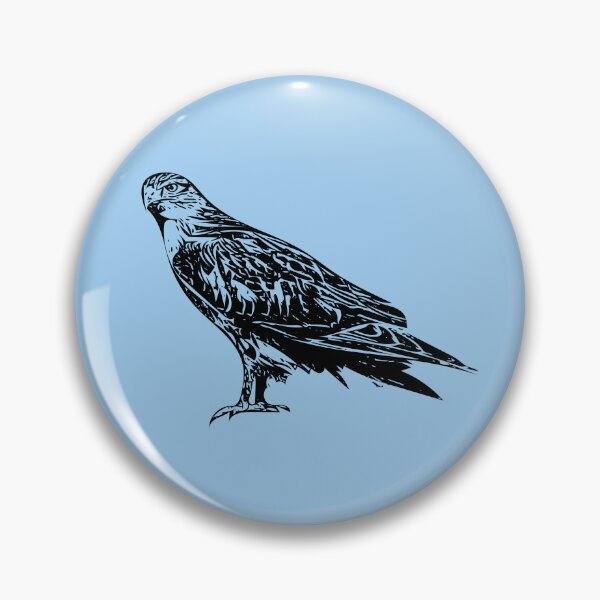 Item preview, Ferruginous Hawk Black Design  designed and sold by designsasstultd.