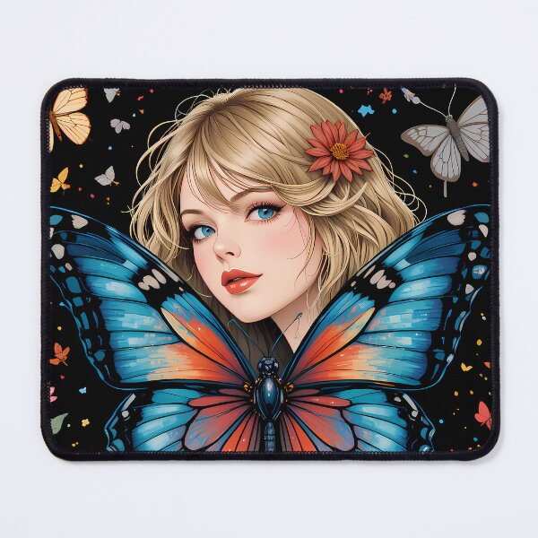 Item preview, Cosmos Garden Dreams Magic Worlds Colors Butterflies Flowers designed and sold by ART ATTACK ZONE.
