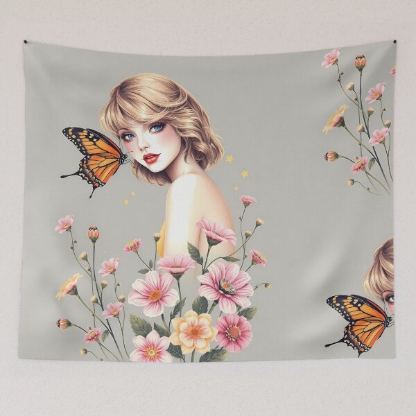 Item preview, Surreal Garden Dreams Magic Worlds Colors Butterflies Flowers designed and sold by ART ATTACK ZONE.