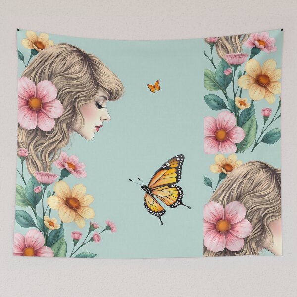 Item preview, Luna Garden Dreams Magic Worlds Colors Butterflies Flowers designed and sold by ART ATTACK ZONE.