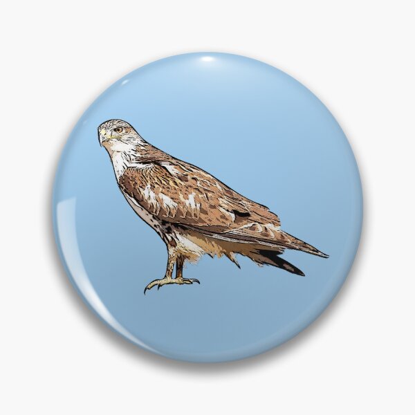 Item preview, Ferruginous Hawk Black Alternate Design  designed and sold by designsasstultd.