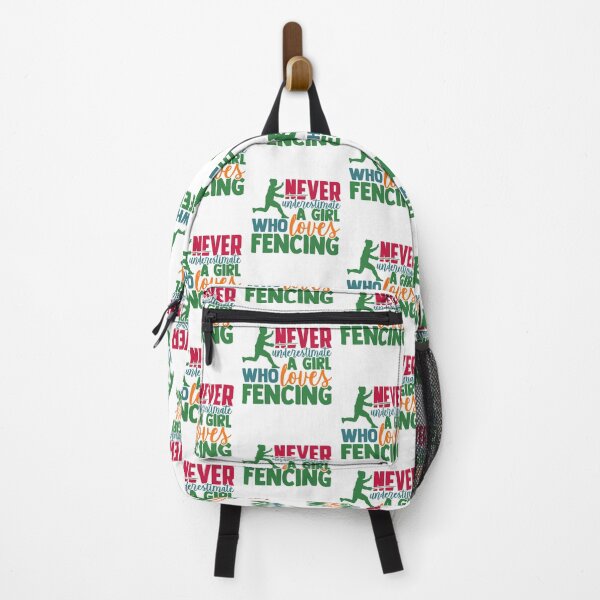 Item preview, Never Underestimate a Girl Who Loves Fencing Funny Design Gifts designed and sold by Maniutek.