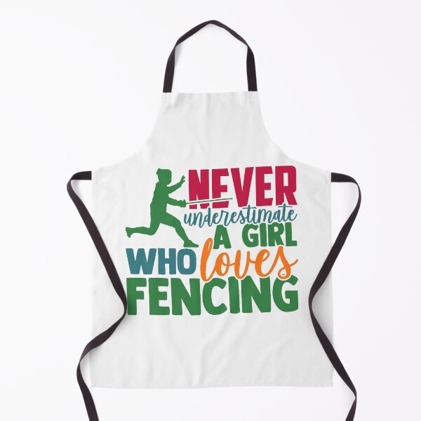 Item preview, Never Underestimate a Girl Who Loves Fencing Funny Design Gifts designed and sold by Maniutek.
