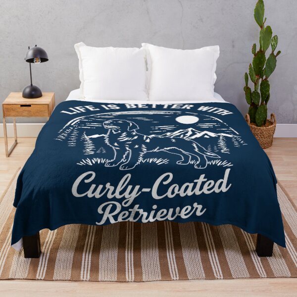 Item preview, Life is Better With Curly-Coated Retriever Dog designed and sold by svarupa.