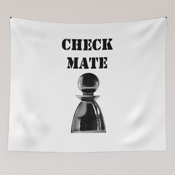 Item preview, Check mate Chess Quote designed and sold by Wish Design.