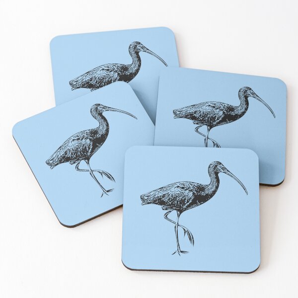 Item preview, White-faced Ibis Black Design  designed and sold by designsasstultd.