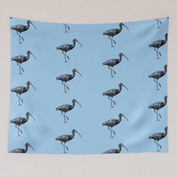 Item preview, White-faced Ibis Black Design designed and sold by designsasstultd.