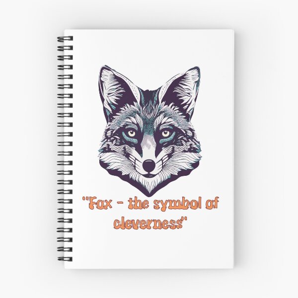 Item preview, Fox - the symbol of cleverness designed and sold by MartyAart.