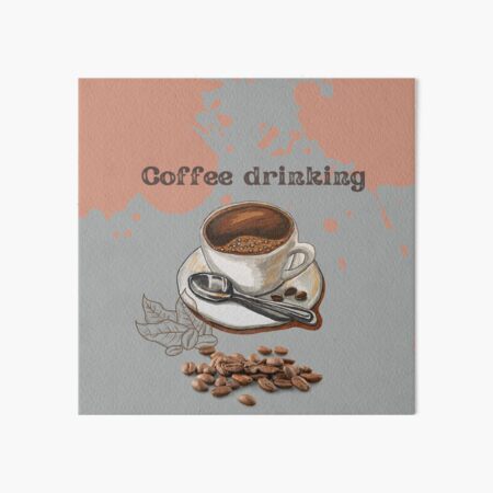 Artikel-Vorschau von Kaffeetrinkzeit, designt und verkauft von Humanity brush .