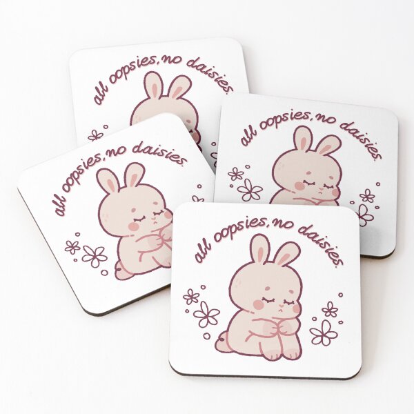 Item preview, All oopsies, no daisies (bunny) designed and sold by Avi3te.