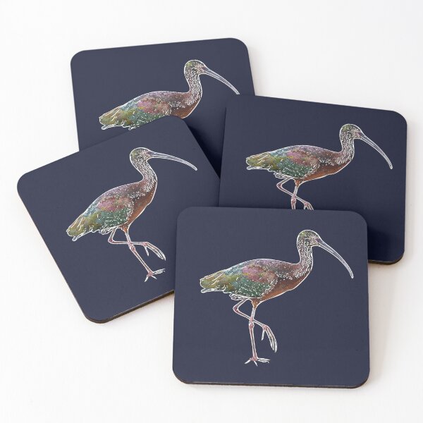 Item preview, White-faced Ibis White Alternate Design  designed and sold by designsasstultd.