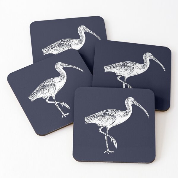 Item preview, White-faced Ibis White Design  designed and sold by designsasstultd.