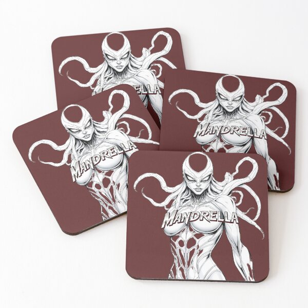 Item preview, white Symbiote with the word Mandrella designed and sold by medo306090.