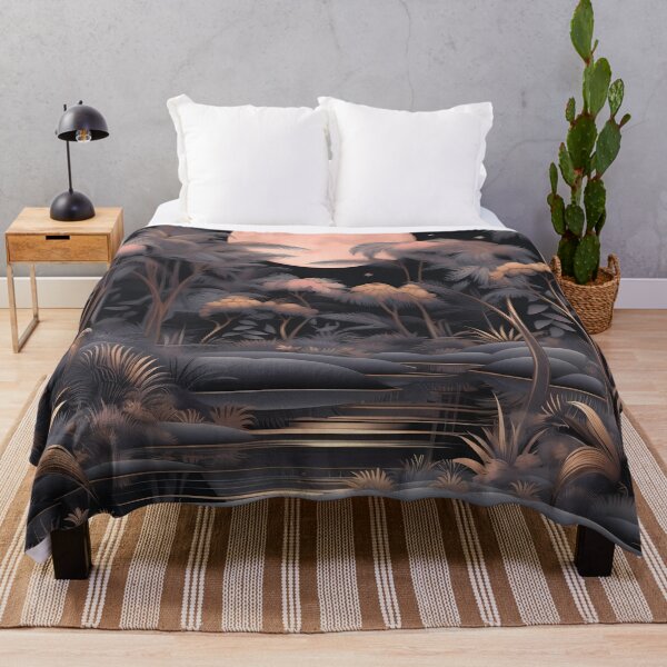 Item preview, African landscape.Safari.Night and full moon. designed and sold by MagelliShop.
