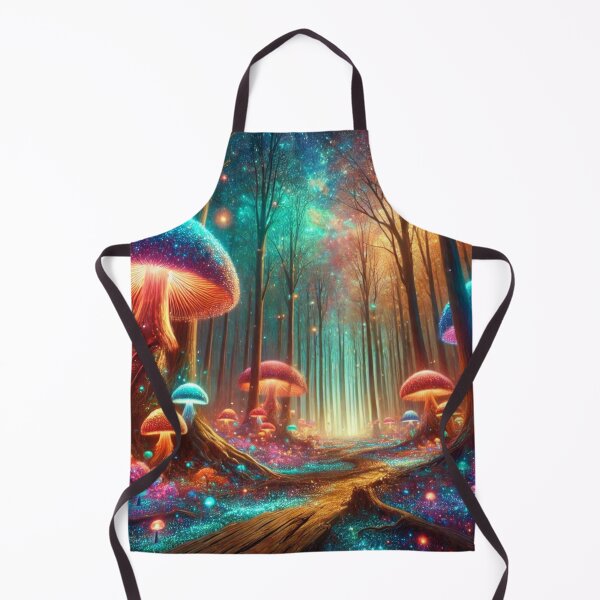 Item preview, Glowing Forest with Whimsical Elements". designed and sold by MZCREATIONS144.
