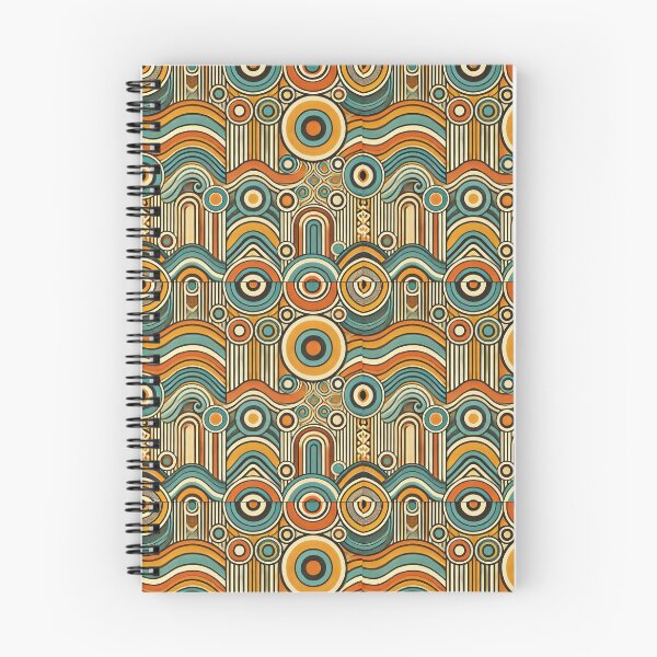 Item preview, Retro Geometric Abstract Pattern  designed and sold by IndianShopper.