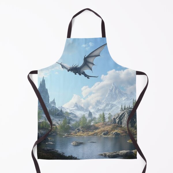 Item preview, Frozen Dragon With Mountains designed and sold by GrinGalore.