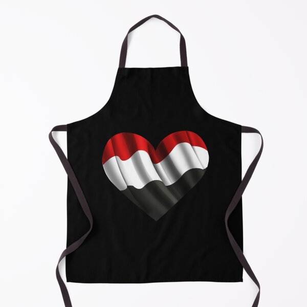 Item preview, Yemeni Flag Heart | Yemen lover designed and sold by Mo5tar.