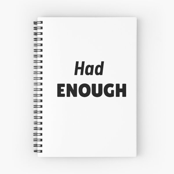 Item preview, 'Had Enough' Design designed and sold by gentdesigns.