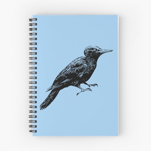 Item preview, Black Woodpecker Black Design  designed and sold by designsasstultd.