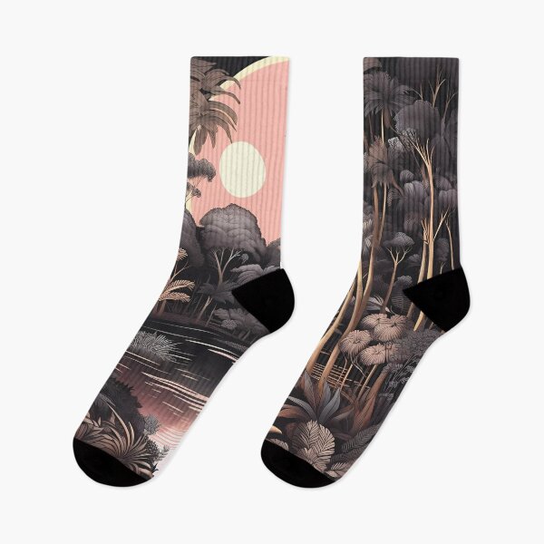 Item preview, African landscape.Safari.Night and full moon. designed and sold by MagelliShop.