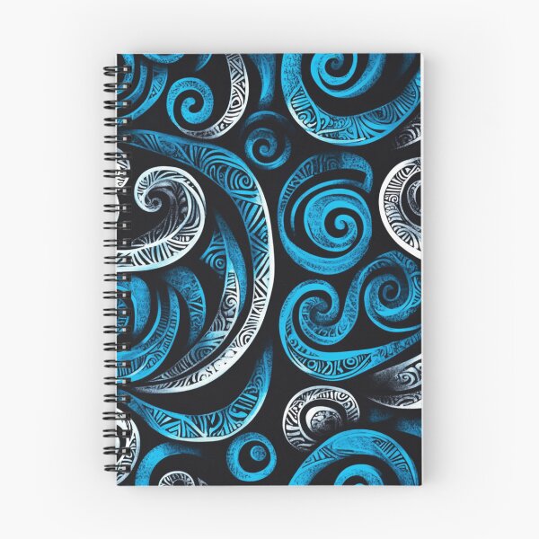 Item preview, New Zealand Māori Paua Pattern Koru Design 308 designed and sold by GrinGalore.