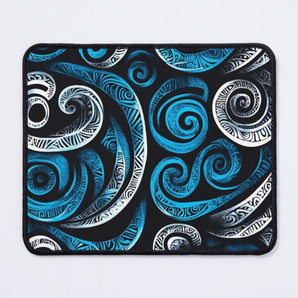 Item preview, New Zealand Māori Paua Pattern Koru Design 308 designed and sold by GrinGalore.