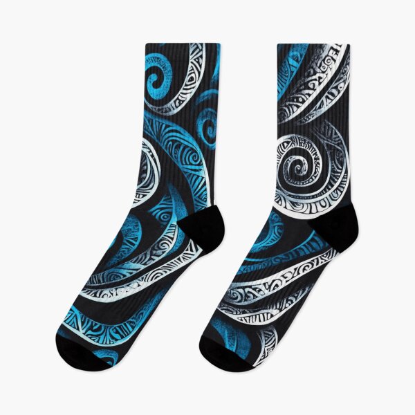 Item preview, New Zealand Māori Paua Pattern Koru Design 308 designed and sold by GrinGalore.