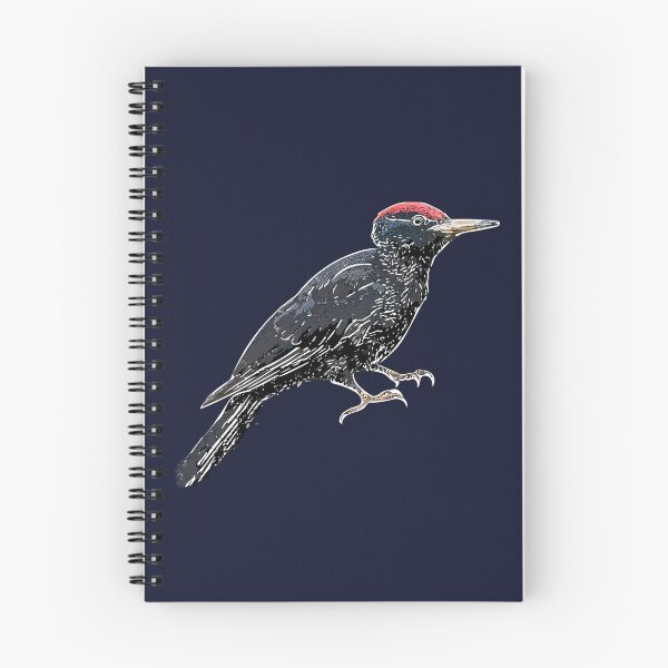 Item preview, Black Woodpecker White Alternate Design  designed and sold by designsasstultd.