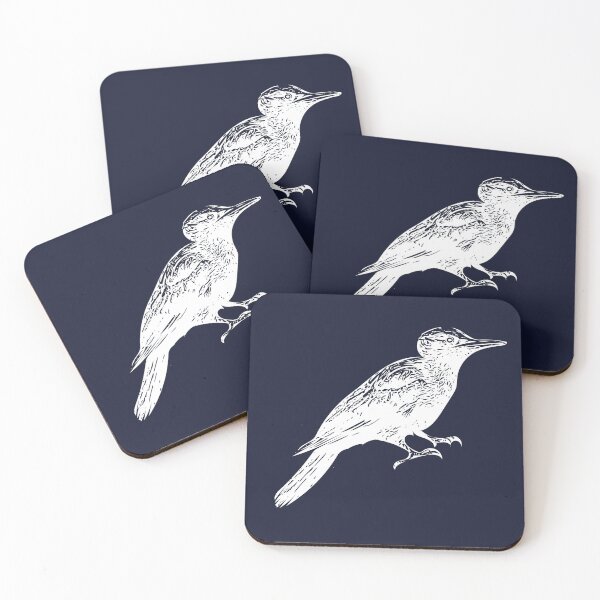 Item preview, Black Woodpecker White Design  designed and sold by designsasstultd.