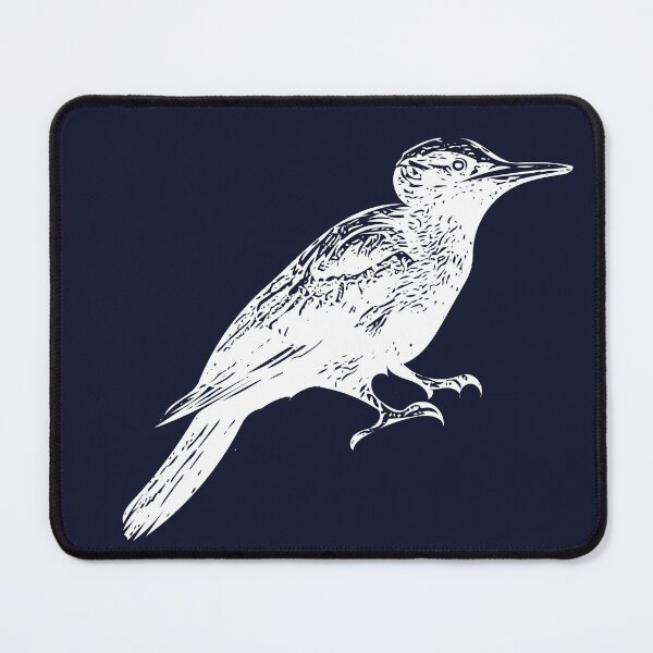 Item preview, Black Woodpecker White Design  designed and sold by designsasstultd.
