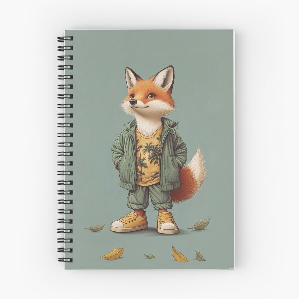 Item preview, Fox in a Hawaiian Shirt designed and sold by posterwerk.