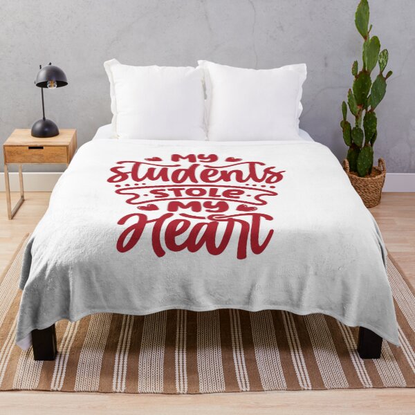 Item preview, Students Stole My Heart - Teacher Appreciation Valentine's Design designed and sold by CleanDecor.
