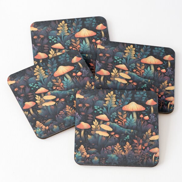 Item preview, A forest full of mushrooms. designed and sold by MagelliShop.