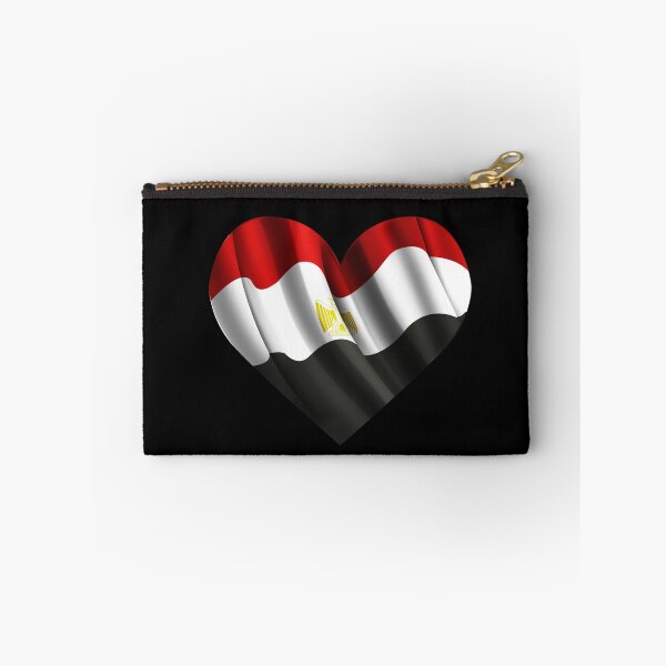 Item preview, Egyptian Flag Heart | Egypt lover designed and sold by Mo5tar.