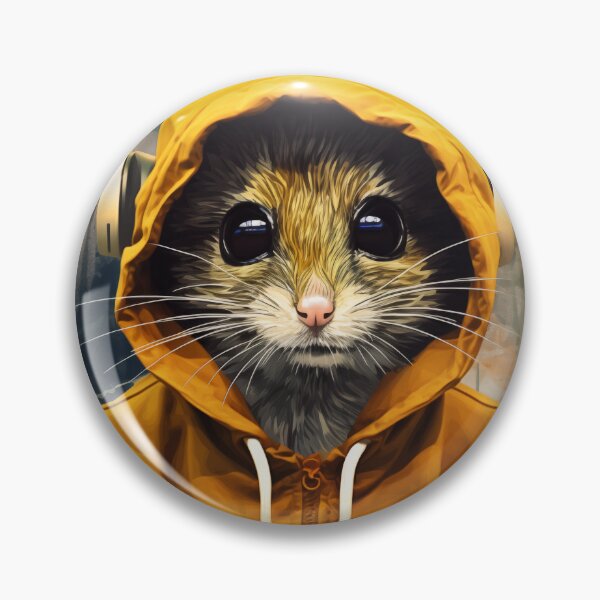 Item preview, Mouse in a sports jacket. Animal art designed and sold by GiriaGallery.