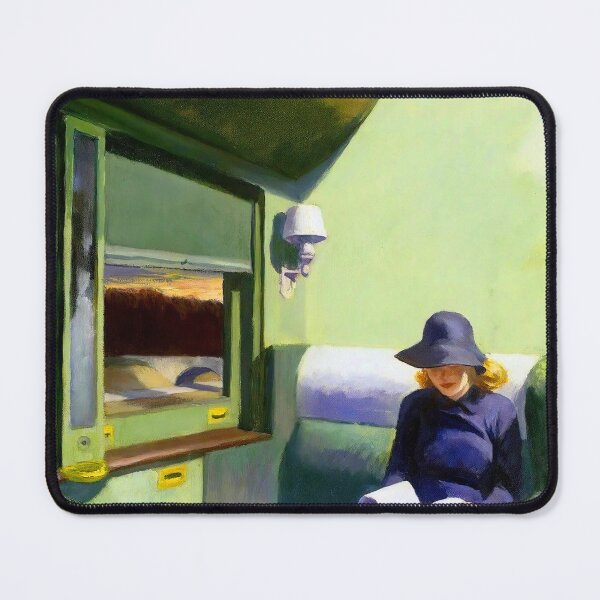 Item preview, Edward Hopper Compartment C Car designed and sold by SummerlandsArt.