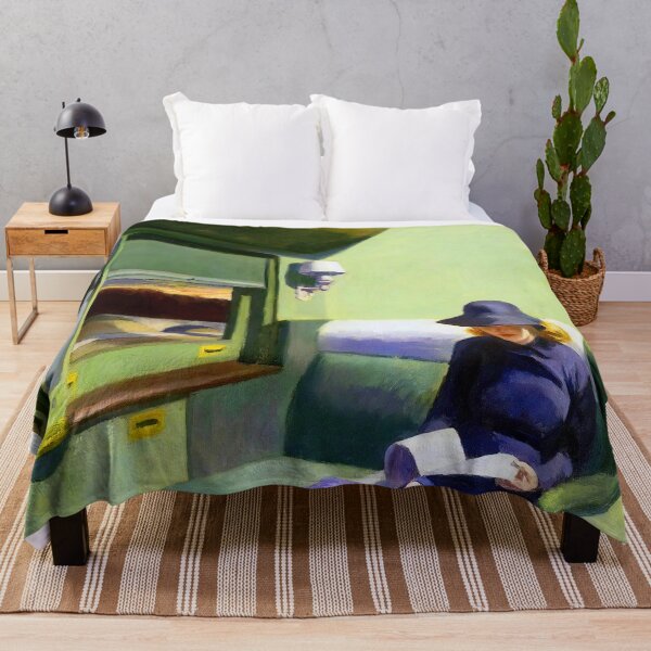 Item preview, Edward Hopper Compartment C Car designed and sold by SummerlandsArt.