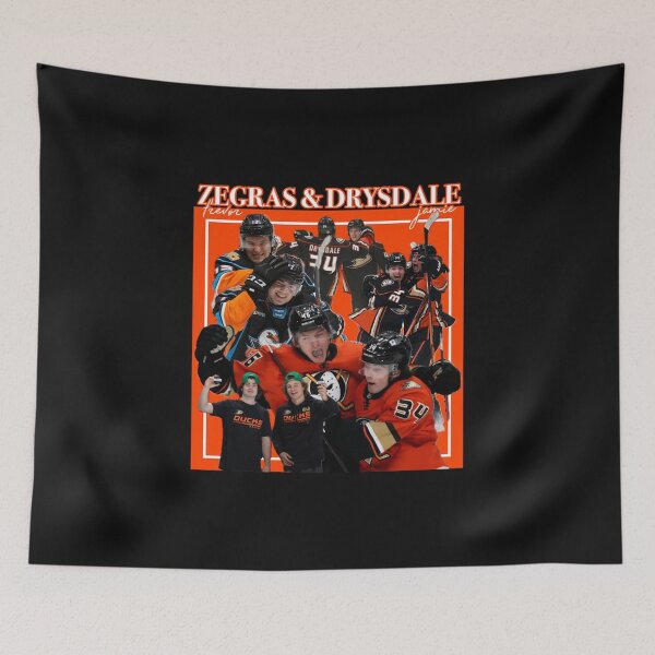 Item preview, trevor zegras and jamie drysdale retro design designed and sold by aksav.