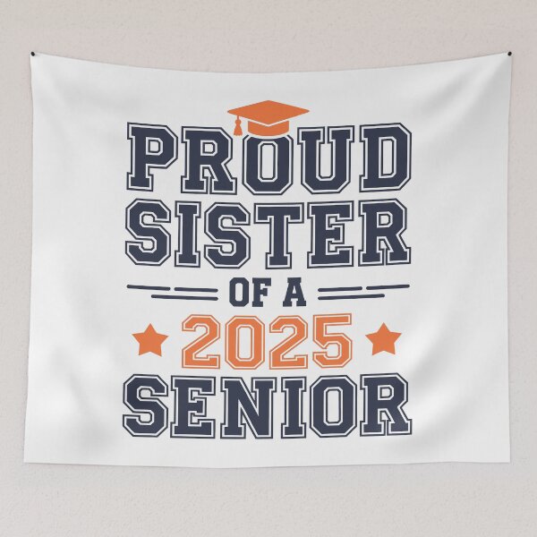 Item preview, Proud Sister of a 2025 Graduate - Celebrate Their Achievement! designed and sold by TeeVinci.