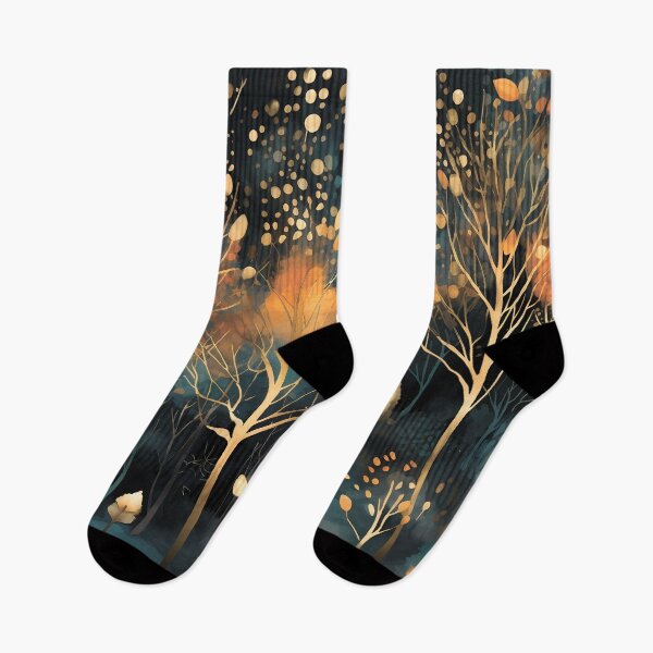 Item preview, Noche en el bosque. Paisaje forestal. designed and sold by MagelliShop.