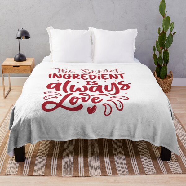 Item preview, The Secret Ingredient is Love - Sweet Valentine's Design designed and sold by CleanDecor.
