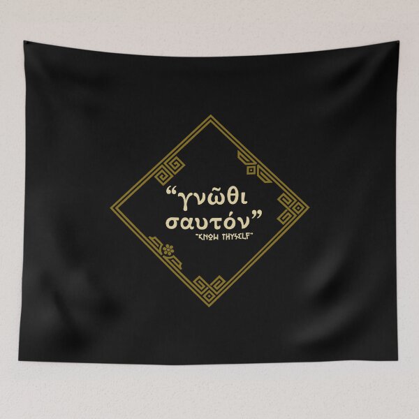 Item preview, Know thyself - Gnothi seauton greek quote. designed and sold by angelisart.