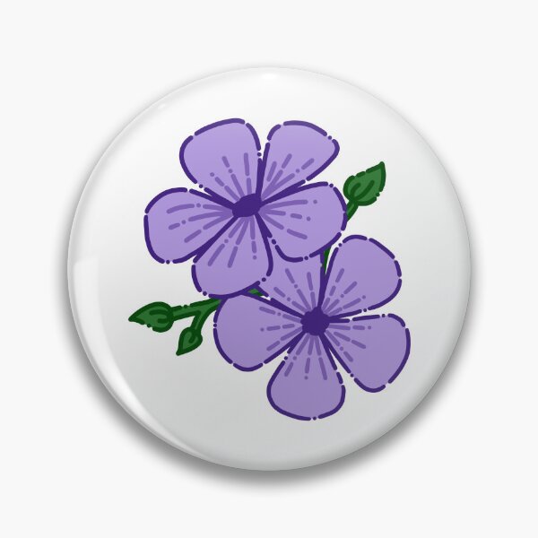 Item preview, Purple Flowers Simple Design designed and sold by AveryZi.