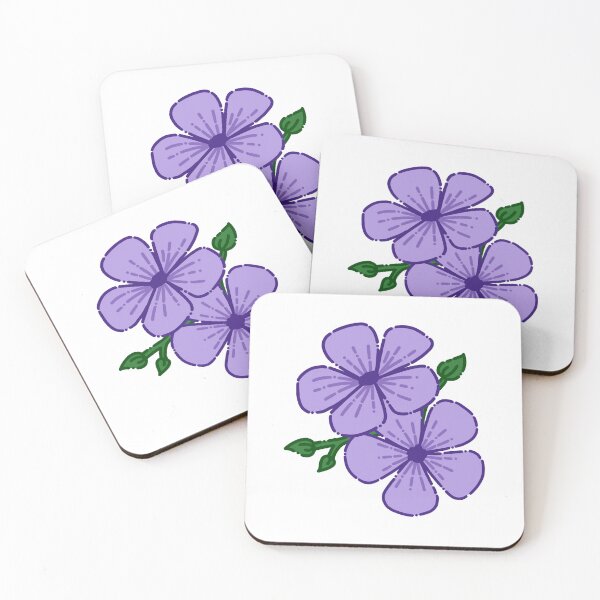 Item preview, Purple Flowers Simple Design designed and sold by AveryZi.