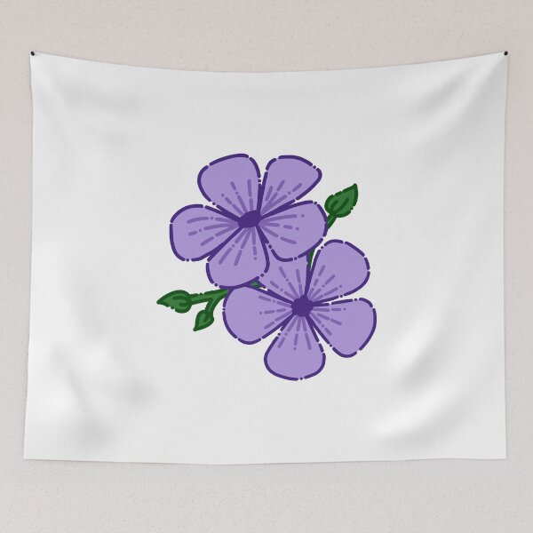 Item preview, Purple Flowers Simple Design designed and sold by AveryZi.