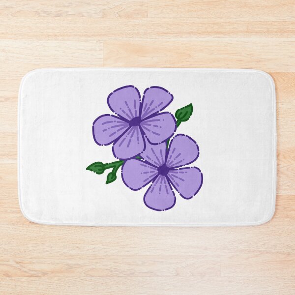 Item preview, Purple Flowers Simple Design designed and sold by AveryZi.